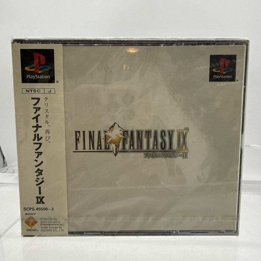 Brand New Factory Sealed FINAL FANTASY 9 FF9 (PlayStation 1, PS1) NTSC-J Japan